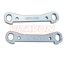 VITAVON CNC Aluminium 7075 Front Hinge Pin Brace voor LOSI DBXL E2.0 (LOS254029)