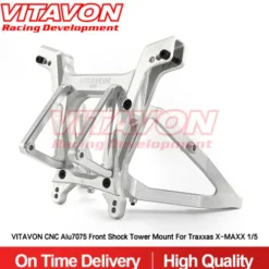 VITAVON CNC Aluminium 7075 Front Shock Tower Mount – voor Traxxas X-MAXX 1/5