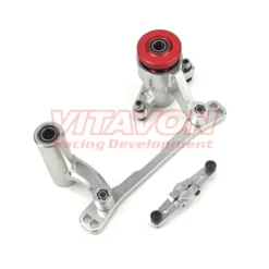 VITAVON CNC Aluminium 7075 Servo Steering Bell Crank & Saver Arm 15T voor Losi DBXL-E 2.0