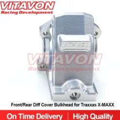 VITAVON Front/Rear Diff Cover Bulkhead CNC ALU7075 – Traxxas X-MAXX 1/5