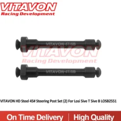 Vitavon HD Steel 45# Steering Post Set voor Losi 5ive-T en 5ive-B