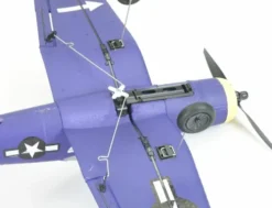 Volantex Corsair F4U V2 Blauw 400mm 4-kanaals elektro vliegtuig met gyroscoop RTF (Versie 2024)