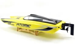Volantex Racent Atomic 70cm Brushless Racing Boat RTR Geel compleet met lipo accu en lader