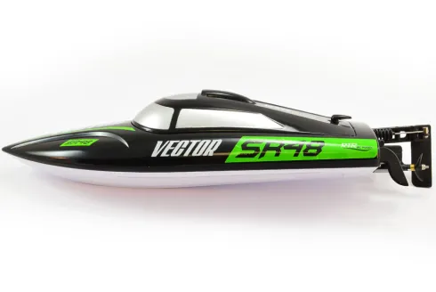 Volantex Racent Vector SR48 Brushed Boat RTR – black (versie 2022)