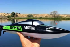 Volantex Racent Vector SR48 Brushed Boat RTR – black (versie 2022)