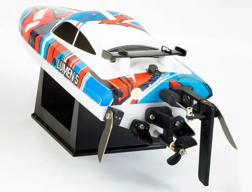 VOLANTEX RC Boot Arrobolt ‘Lumen’ SR40 Brushless RTR Rood zonder accu en lader – 50 km/h