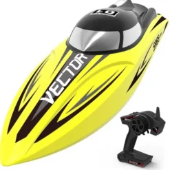 Volantex Vector SR65 Brushed Boot Geel RTR