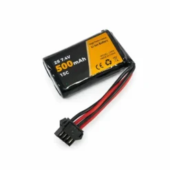 Volantex 7.4V 500mAh Li-Ion Accu met 4-Pins Connector – Originele Volantex accu voor RC-modellen