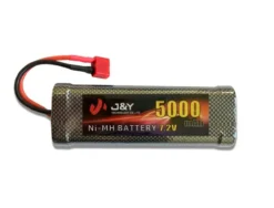 7.2 volt 5000mah NiMH accupack met Deans stekker