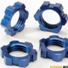 Wheel nuts splined 17mm blue-anodized – TRX5353