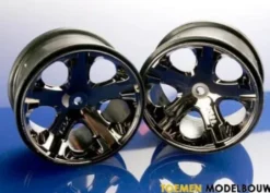 Wheels – All-Star 2.8 Inch – black chrome – Rear only – TRX3772a