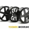 WHEEL SET BLACK MICRO RS4 – HPI73411