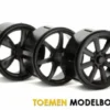 WHEEL SET TYPE 2 BLACK MICRO RS4 – HPI73461