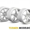 WHEEL SET TYPE 2 WHITE MICRO RS4 – HPI73460
