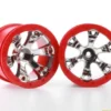 Wheels Geode 2.2 Inch red beadlock style – TRX7271
