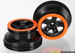 Wheels SCT black orange beadlock style – TRX5868X