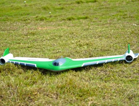 XFLY Eagle 40mm EDF Flying Wing ARTF met Gyroscoop – Groen