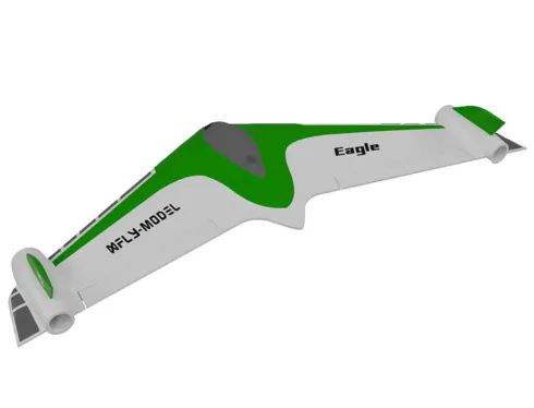 XFLY Eagle 40mm EDF Flying Wing ARTF met Gyroscoop – Groen