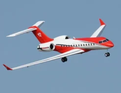 XFly Twin 40mm J-65 EDF Business Jet PNP – Rood