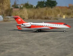 XFly Twin 40mm J-65 EDF Business Jet PNP – Rood