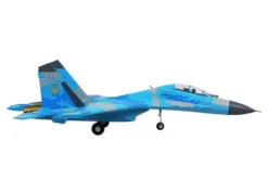XFLY Twin 50MM SU-27 EDF 750MM Jet ARF – Blue Camo
