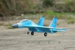 XFLY Twin 50MM SU-27 EDF 750MM Jet ARF – Blue Camo