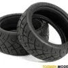 X-PATTERN RADIAL TIRE 26mm D COMPOUND 2pcs – HPI4790