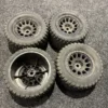 4x Traxxas XRT 1/5 8S banden (gebruikt maar in orde)!