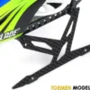 130X – Xtreme Carbon Landing Skid Set Black
