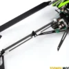 130X – Xtreme Metal Tail Servo Mount & Carbon Push Rod Set